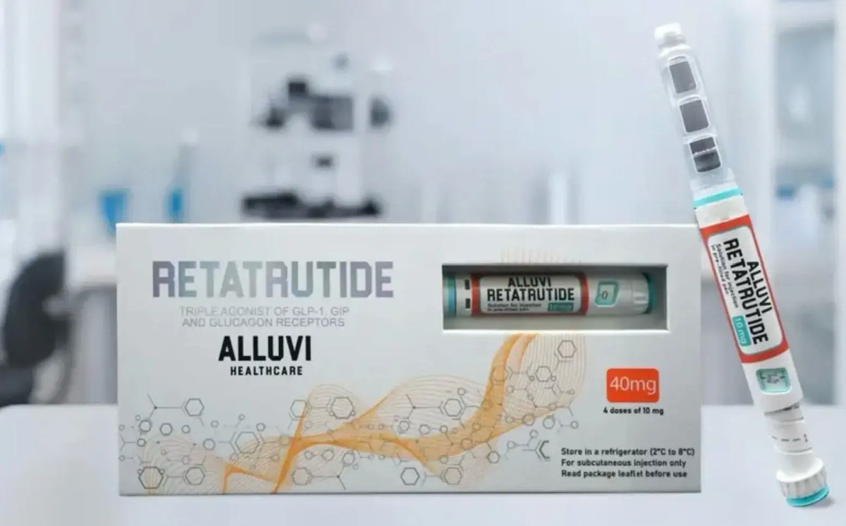 Retatrutide 40mg Pen, Alluvi box and pen